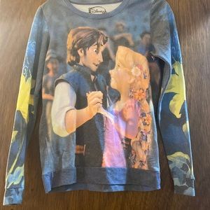 Disney Rapunzel Tangled Dancing / Kingdom Scene Sweater